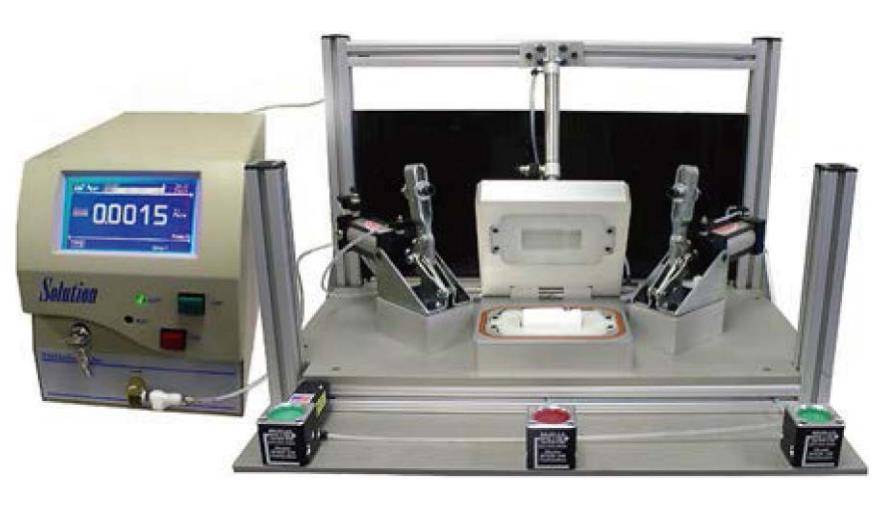 制藥包裝密封性檢漏設備(真空衰減法) 制藥包裝密封性檢漏設備(真空衰減法)